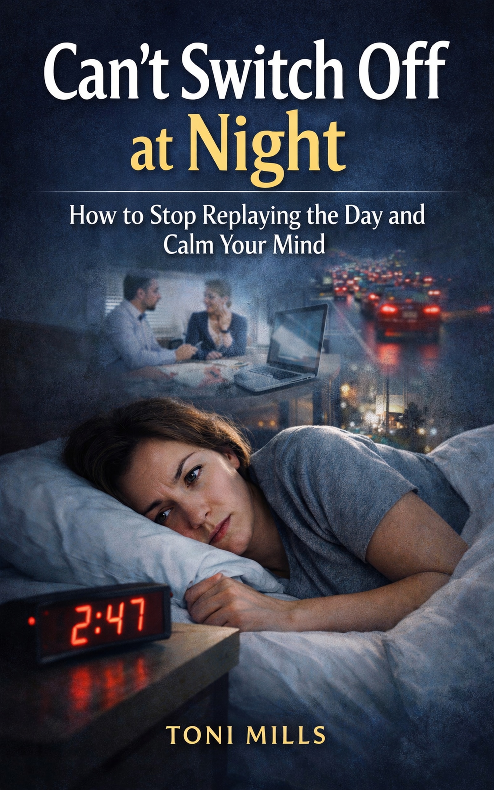 Cover of Can’t Switch Off at Night by Toni Mills