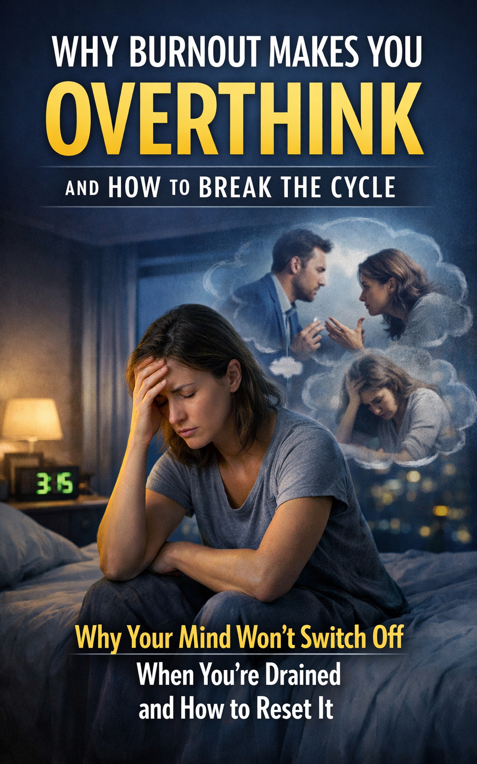 Cover of Why Burnout Makes You Overthink and How to Break the Cycle by Toni Mills